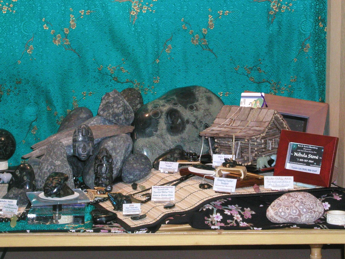 Nebula Stone Guest exhibitors at the Tucson Gem and Mineral Show