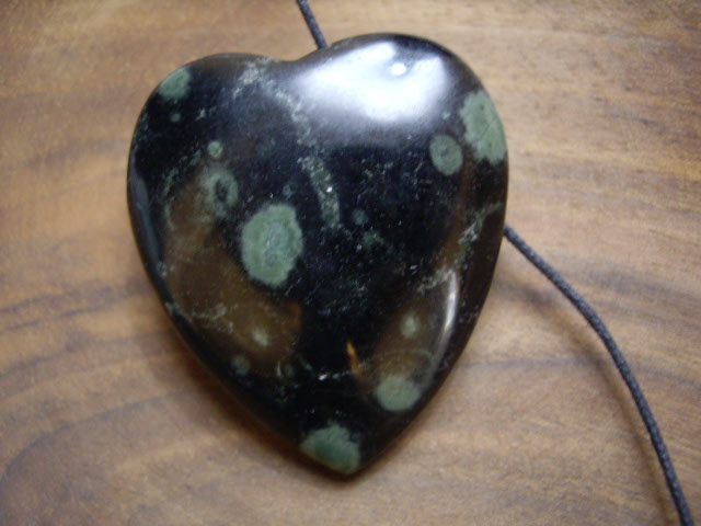 Nebula Stone Heart Pendant