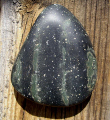 Natural Unpolished Starburst Nebula Palm Stone