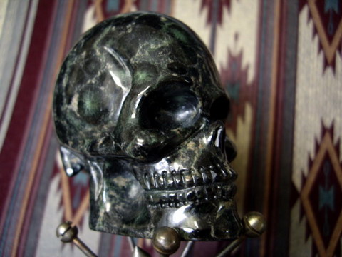 Nebula Stone Gemstone Crystal Skull