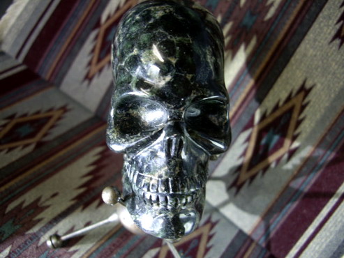 Nebula Stone Gemstone Crystal Skull