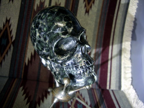 Nebula Stone Gemstone Crystal Skull