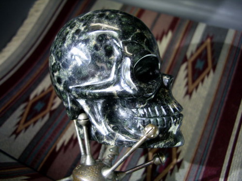 Nebula Stone Gemstone Crystal Skull