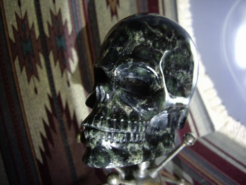 Nebula Stone Gemstone Crystal Skull