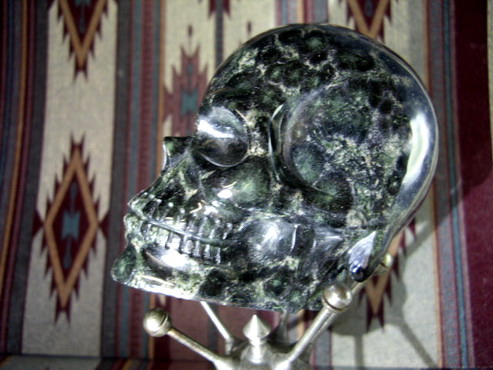 Nebula Stone Gemstone Crystal Skull