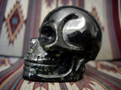 Nebula Stone Gemstone Crystal Alien Skull 