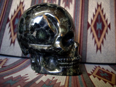 Nebula Stone Gemstone Crystal Skull