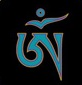 Tibetan Om, Am The Circle of Life Nebula Stone